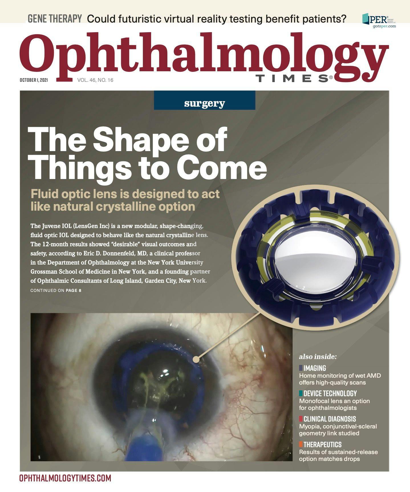 Ophthalmology Times: October 1, 2021