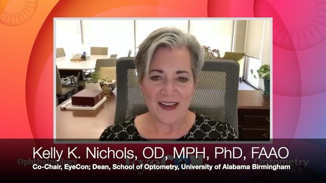 Cochair Kelly K. Nichols, OD, PhD, MPH, FAAO, highlights her passion for dry eye research and the vital collaboration between ophthalmology and optometry