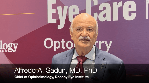 AAO 2024: Alfredo Sadun on the aging ophthalmologist